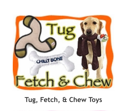 Tug, Fetch, & Chew Toys