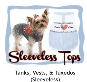 Tanks, Vests, & Tuxedos (Sleeveless)