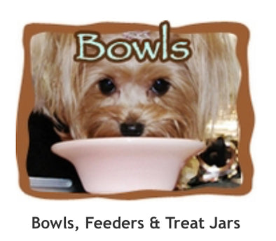 Bowls, Feeders & Treat Jars
