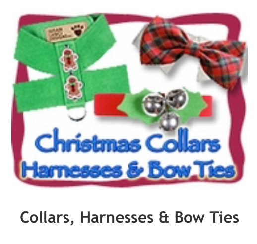Christmas Collars, Harnesses & Bow Ties