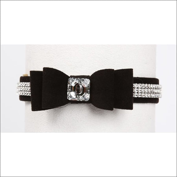 3 Row Giltmore Big Bow 5/8 Collar by Susan Lanci Designs - 