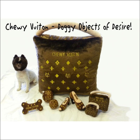 Brown Chewy Vuiton Dog Bed By Dog Diggin Designs - Designer 