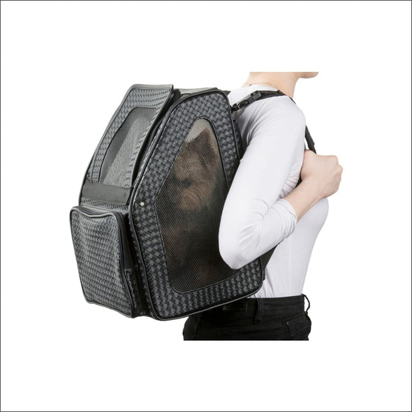 Rio Bag On Wheels - Black Woven - Carriers & Strollers