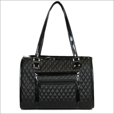 The Payton - Black Quilted - Totes & Bags