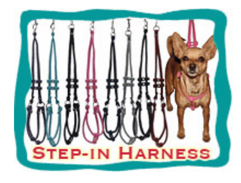 NYD LV Dots Step In Harness - The New York Dog Shop