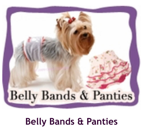 Dog Panties, Diapers, and Pads.