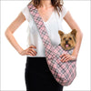 Scotty Puppy Pink Plaid Cuddle Carrier - Puppy Pink Plaid - 