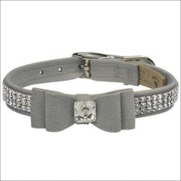 3 Row Giltmore Big Bow 5/8 Collar by Susan Lanci Designs - 