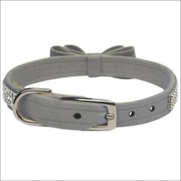 3 Row Giltmore Big Bow 5/8 Collar by Susan Lanci Designs - 