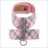 4 Row Giltmore Scotty Tinkie Harness Puppy Pink Plaid by 
