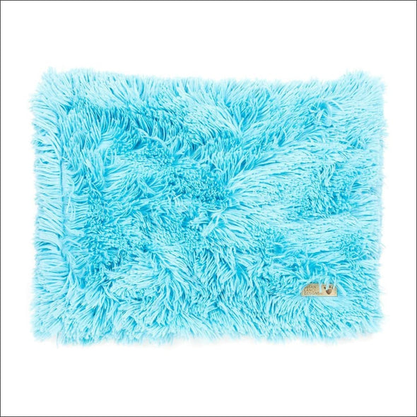 Aqua Shag Blanket by Susan Lanci Designs - Blankets