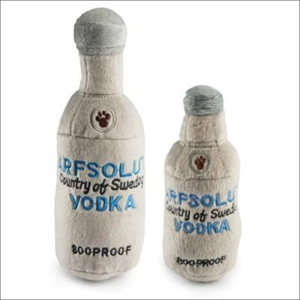 Large Arfsolut Vodka Plush Dog Toy