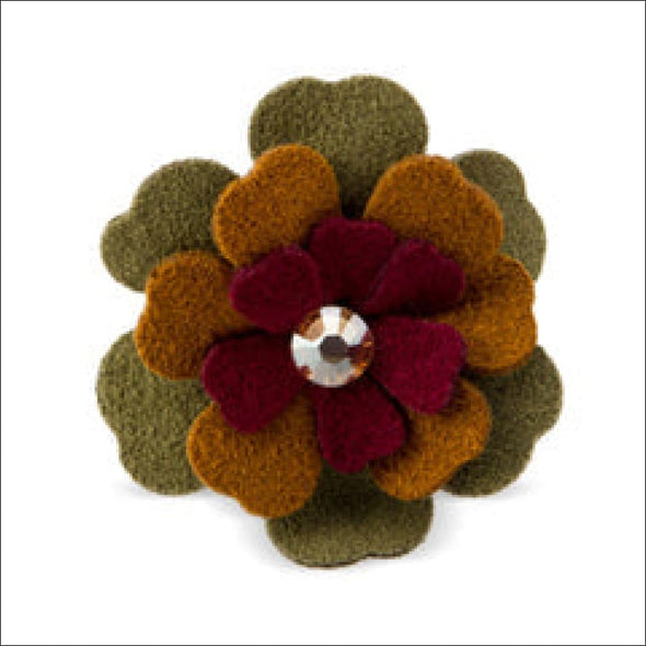 Autumn Flowers Collar By SUSAN LANCI - Collars