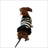 Black & White Sweater Dress By Dallas Dogs - Designer 