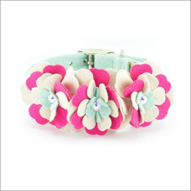 Blossom Flower Collar - 5.5-7 Teacup / Mint - Collars