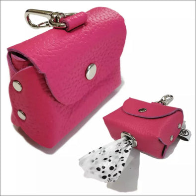 Buddy Belts Luxury Leather Poopurse - Pet Waste Bag 