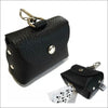 Buddy Belts Premium Leather Poopurse - Pet Waste Bag 