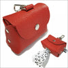 Buddy Belts Premium Leather Poopurse - Pet Waste Bag 
