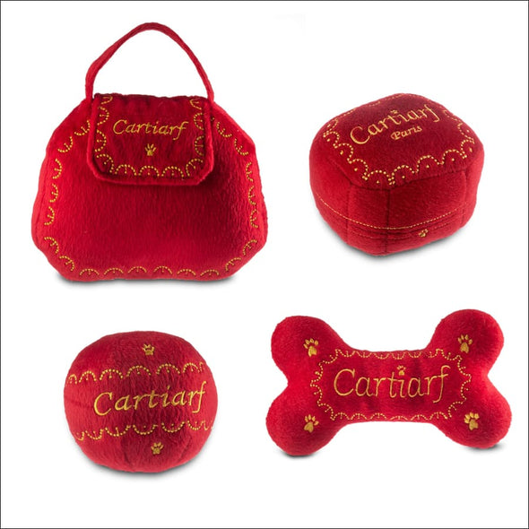 Cartiarf Gift Box Dog Toy By Dog Diggin Designs - Designer 