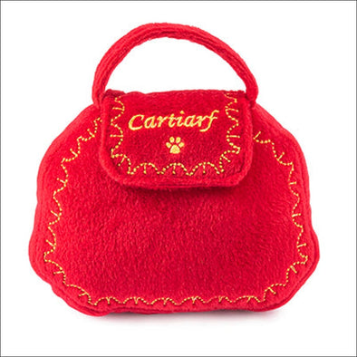 Cartiarf Purse Dog Toy By Dog Diggin Designs - Designer Dog 