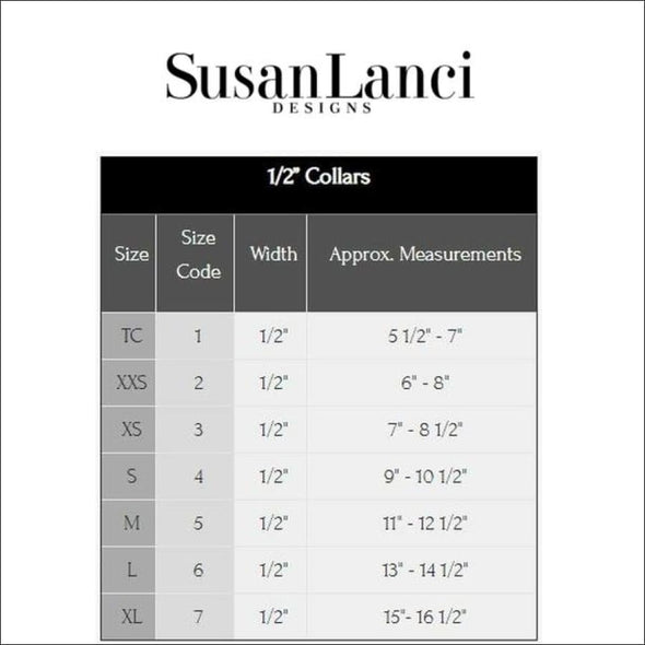 Cheetah Couture 2 Row Giltmore Collar - Collars