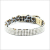 Cheetah Couture 4 Row Giltmore Collar - Collars