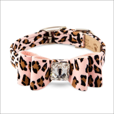 Cheetah Couture Big Bow Collar - 5.5-7 Teacup - Collars