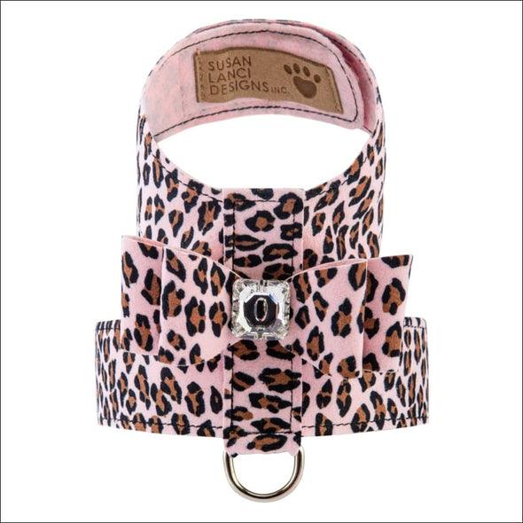 Cheetah Couture Big Bow Tinkie Harness - 6-8 Teacup - Pet 