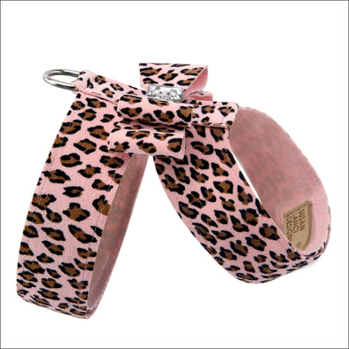 Cheetah Couture Big Bow Tinkie Harness - Pet Collars & 