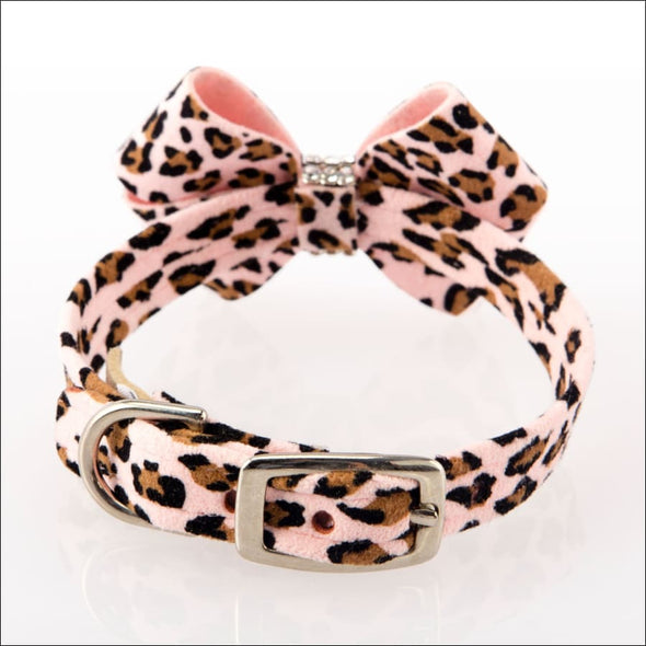 Cheetah Couture Nouveau Bow Collar - Collars