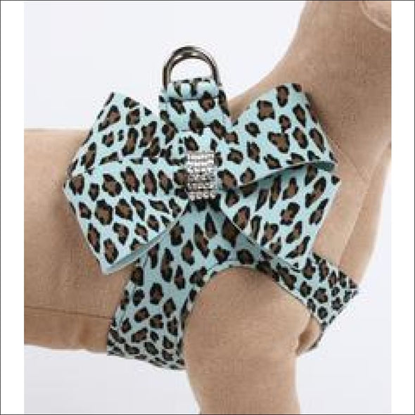 Cheetah Couture Nouveau Bow Step In Harness - Pet Collars & 