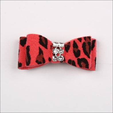 Cheetah Couture Single Giltmore Hair Bow - Teenie Weenie - 