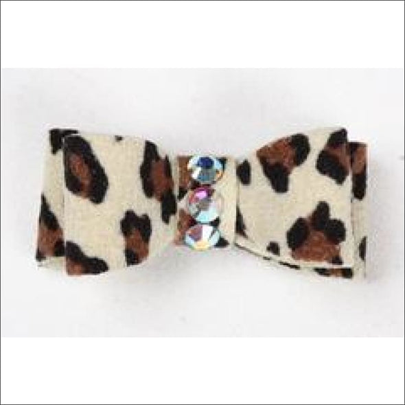 Cheetah Couture Single Plain Hair Bow - Hair bows