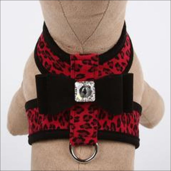 Cheetah Couture Tinkie Harness with Contrasting Big Bow & 