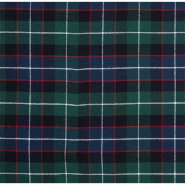 Christmas Green Plaid Flannel Dog Bandana - My First 
