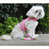 NEW-Doggie Design Pink Hawaiian Floral Cool Mesh Harness w/ Leash & D-Ring