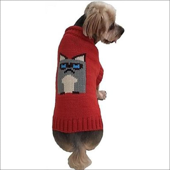 Cranky Cat Dog Sweater (only 6 8 and 16 left)*