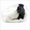 Cream Smooth with Cream Shag Cuddle Cup - Cuddle Cups