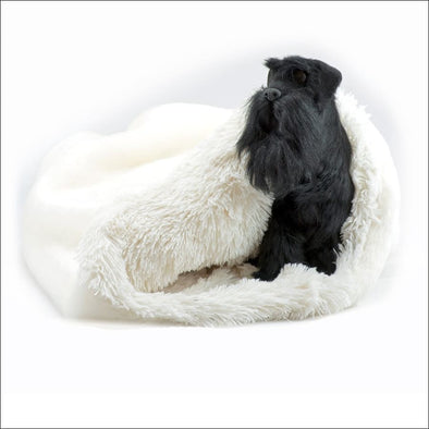 Cream Smooth with Cream Shag Cuddle Cup - Cuddle Cups