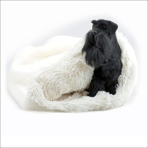 Cream Smooth with Cream Shag Cuddle Cup - Cuddle Cups