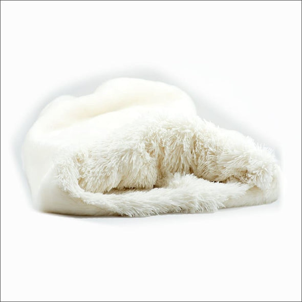 Cream Smooth with Cream Shag Cuddle Cup - Cuddle Cups