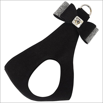 Black Crystal Stellar Big Bow Step in Harness - harness