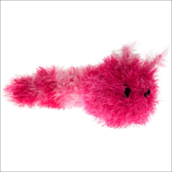 DISCONTINUED-Omaloo Caterpillar-Handmade Squeaky Dog Toy - 