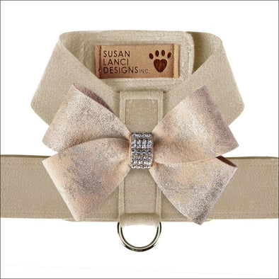 Doe with Champagne Glitzerati Nouveau Bow Tinkie Harness
