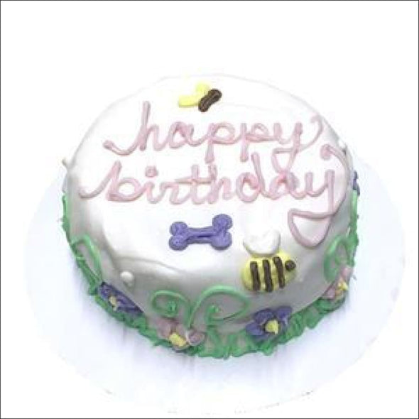Dog Birthday Garden Cake