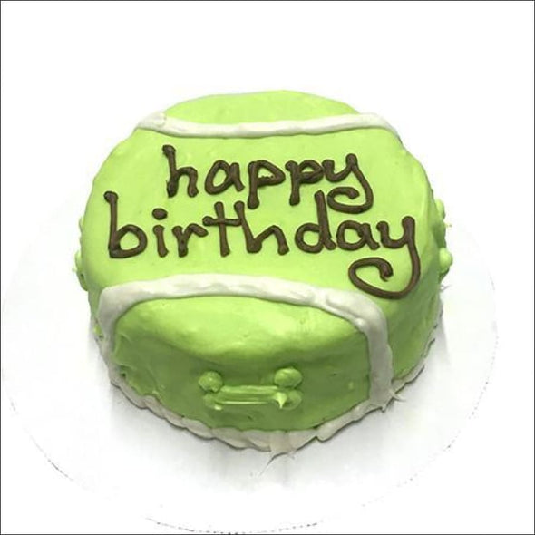 Dog Tennis Ball Birthday Cake