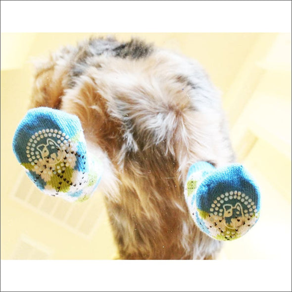 Doggie Design Non-Skid Dog Socks - Camo - Socks
