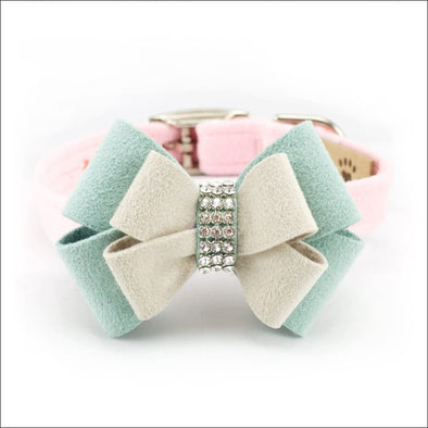 Double Nouveau Bow Collar - 5.5-7 Teacup - Collars