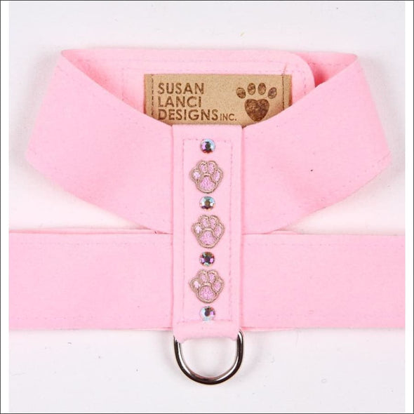 Embroidered Paws with Studs Tinkie Harness - 6-8 Teacup
