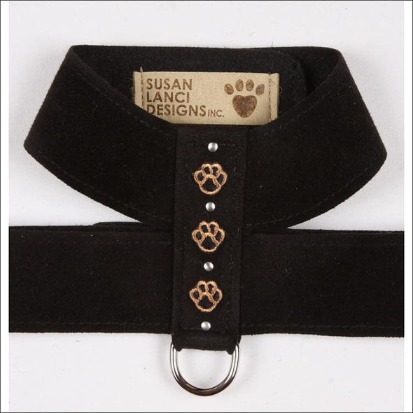 Embroidered Paws with Studs Tinkie Harness